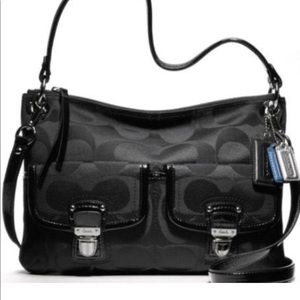 Coach Poppy handbag & free matching coach wristlet
